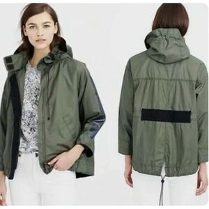 J. Crew Olive Green Hooded Jacket
